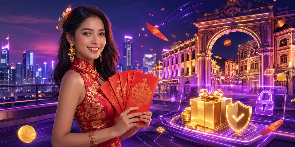 Suasana perayaan di Johor Bahru dengan bonus sampul merah dan tawaran odds istimewa uwin33