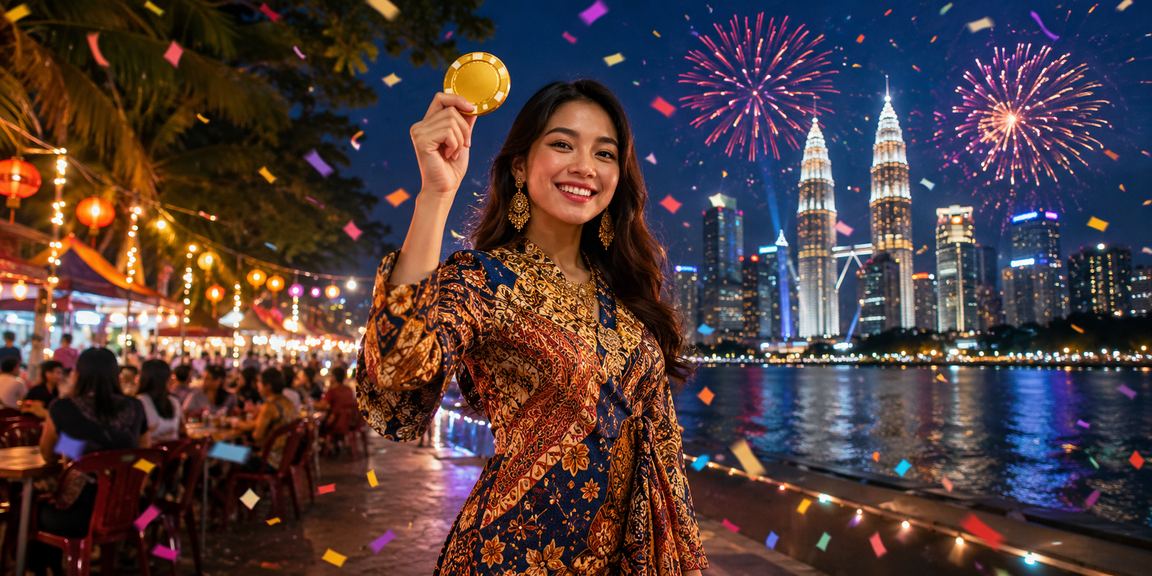 Pemain di Kuala Lumpur menikmati pengalaman pertaruhan dalam talian uwin33 dengan rekaan batik tempatan